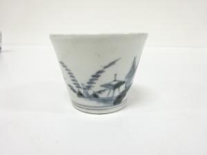 古伊万里　染付　蕎麦猪口
